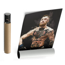 Load image into Gallery viewer, Conor McGregor Canvas Art – MMA Fighter Wall Decor
