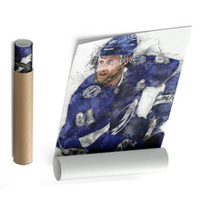 Load image into Gallery viewer, Steven Stamkos Canvas Art – Tampa Bay Lightning Wall Decor
