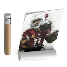 Load image into Gallery viewer, Larry Fitzgerald Canvas Art – Arizona Cardinals Wall Decor
