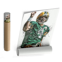 Load image into Gallery viewer, Brett Favre Canvas Art – Green Bay Packers Wall Decor
