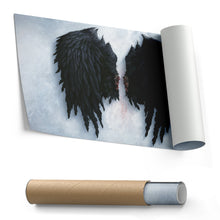 Load image into Gallery viewer, Banksy Angel Wings Canvas – Urban Street Art for Home Decor
