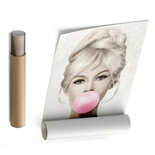 Load image into Gallery viewer, Brigitte Bardot Canvas Print – French Actress Wall Art for Home, Studio, or Salon
