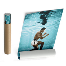 Load image into Gallery viewer, Muhammad Ali Underwater Canvas – Boxing Wall Art for Home Decor
