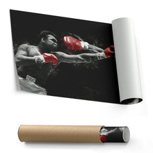 Load image into Gallery viewer, Mike Tyson vs Muhammad Ali Canvas Art – Boxing Legends Wall Decor
