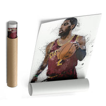 Load image into Gallery viewer, Kyrie Irving Canvas Art – Cleveland Cavaliers Wall Decor
