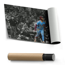 Load image into Gallery viewer, Bryce Harper Canvas Art - Phillies Grand Slam Wall Decor
