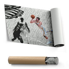 Load image into Gallery viewer, Luka Doncic Canvas Art – Game Winner Floater Decor
