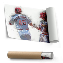 Load image into Gallery viewer, Paul Goldschmidt &amp; Nolan Arenado Canvas Art – St. Louis Cardinals Wall Decor
