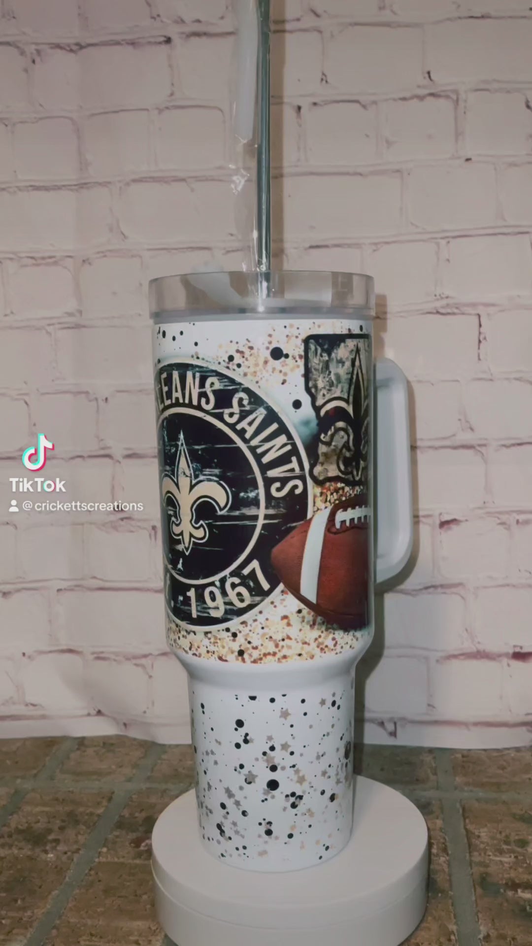 Custom 40oz Photo Tumbler