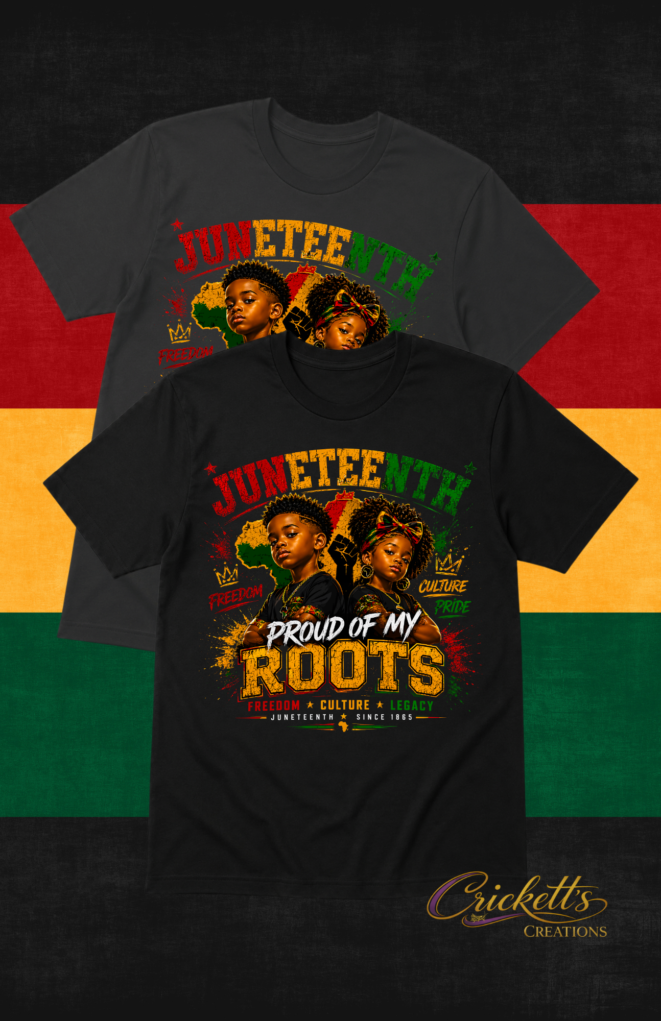 Proud of My Roots Kids Shirt