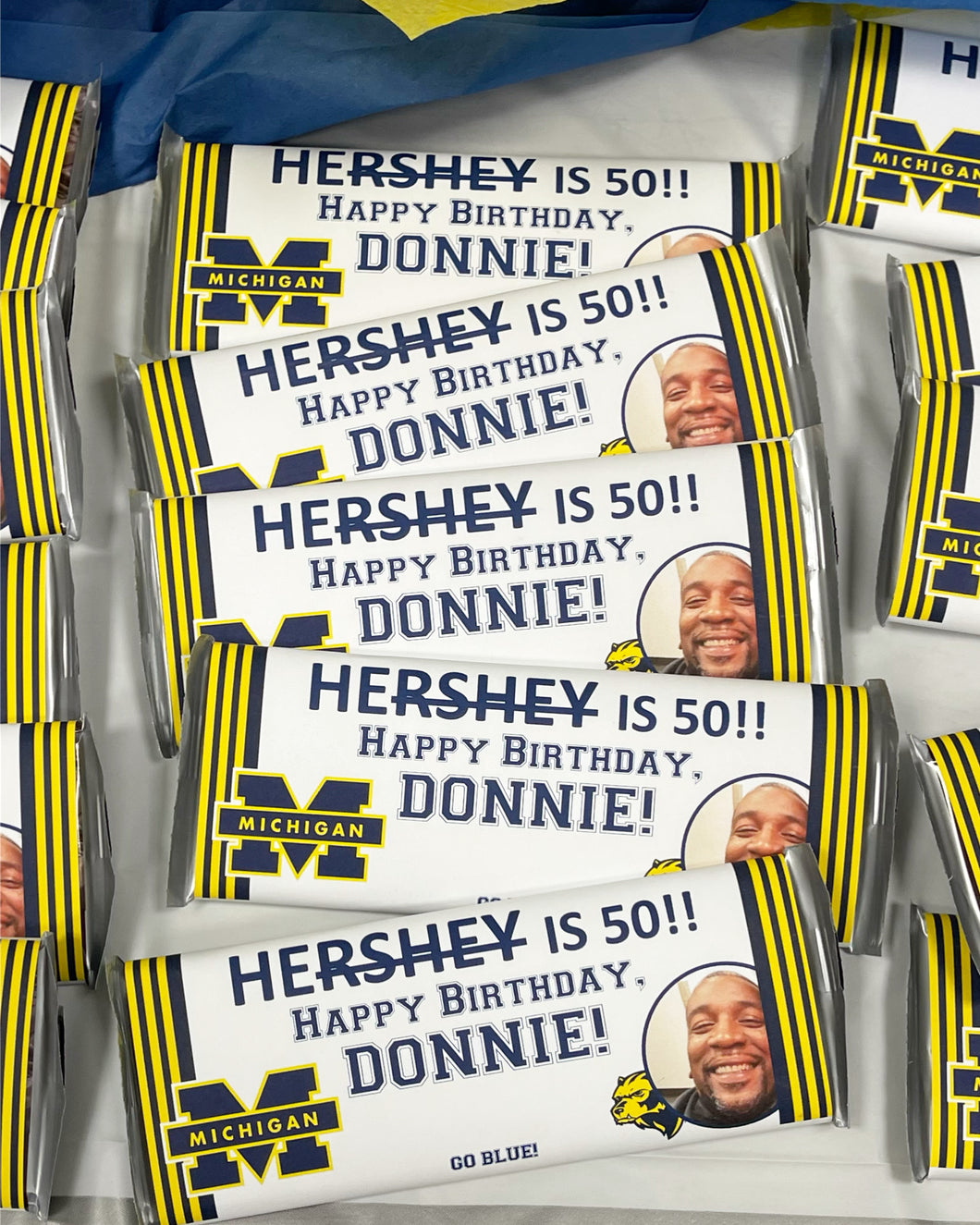 Custom Candy Bar Wrapper