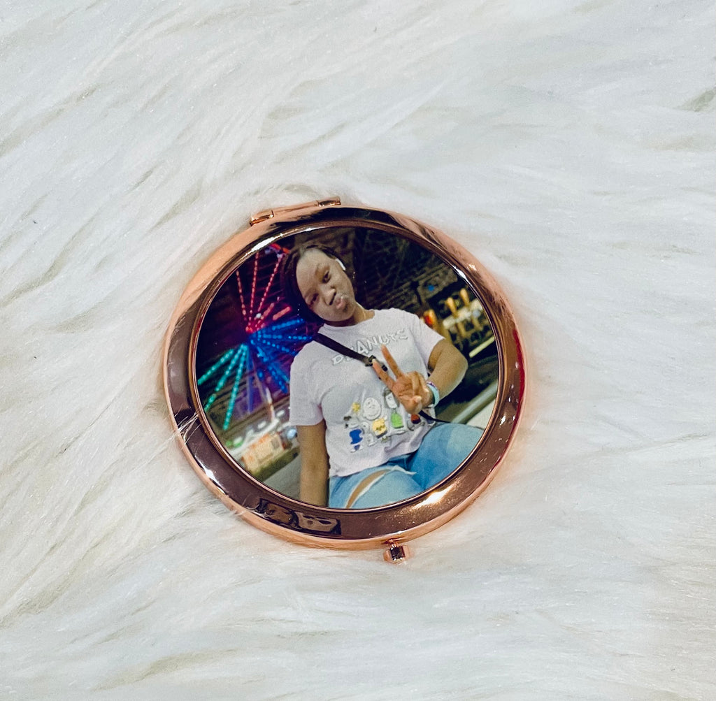 Custom Round Makeup Mirror