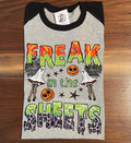 “Freak in the Sheets” Raglan Shirt