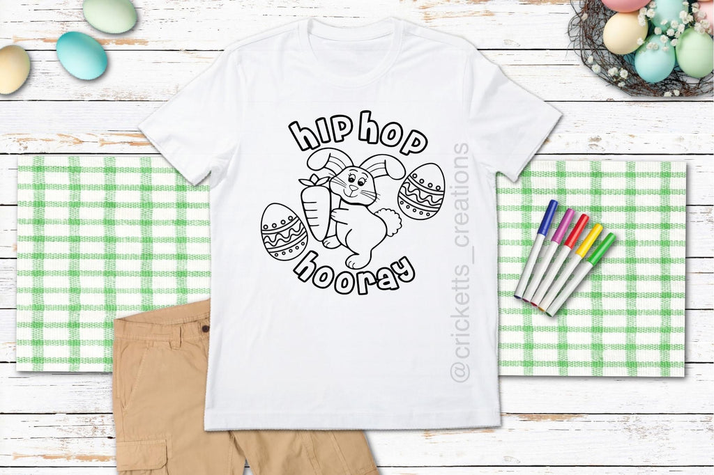 “Hip Hop Hooray” Coloring Shirt