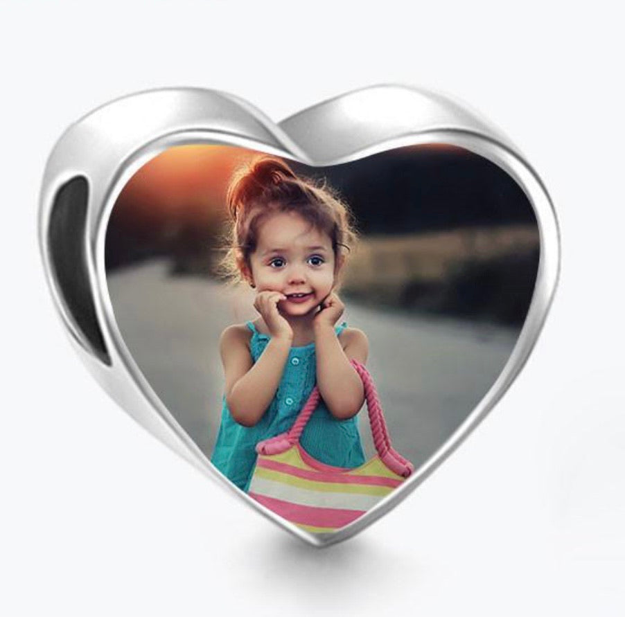 Heart Shaped Bracelet Charm