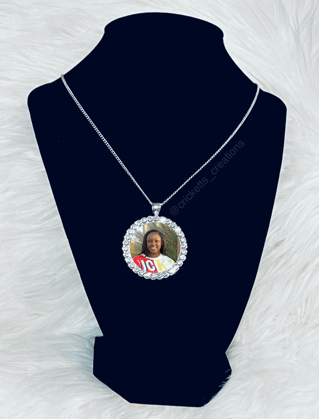 Round Bling Necklace