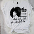 “A Real Woman” Tshirt