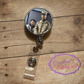 Custom Badge Reel-Silver